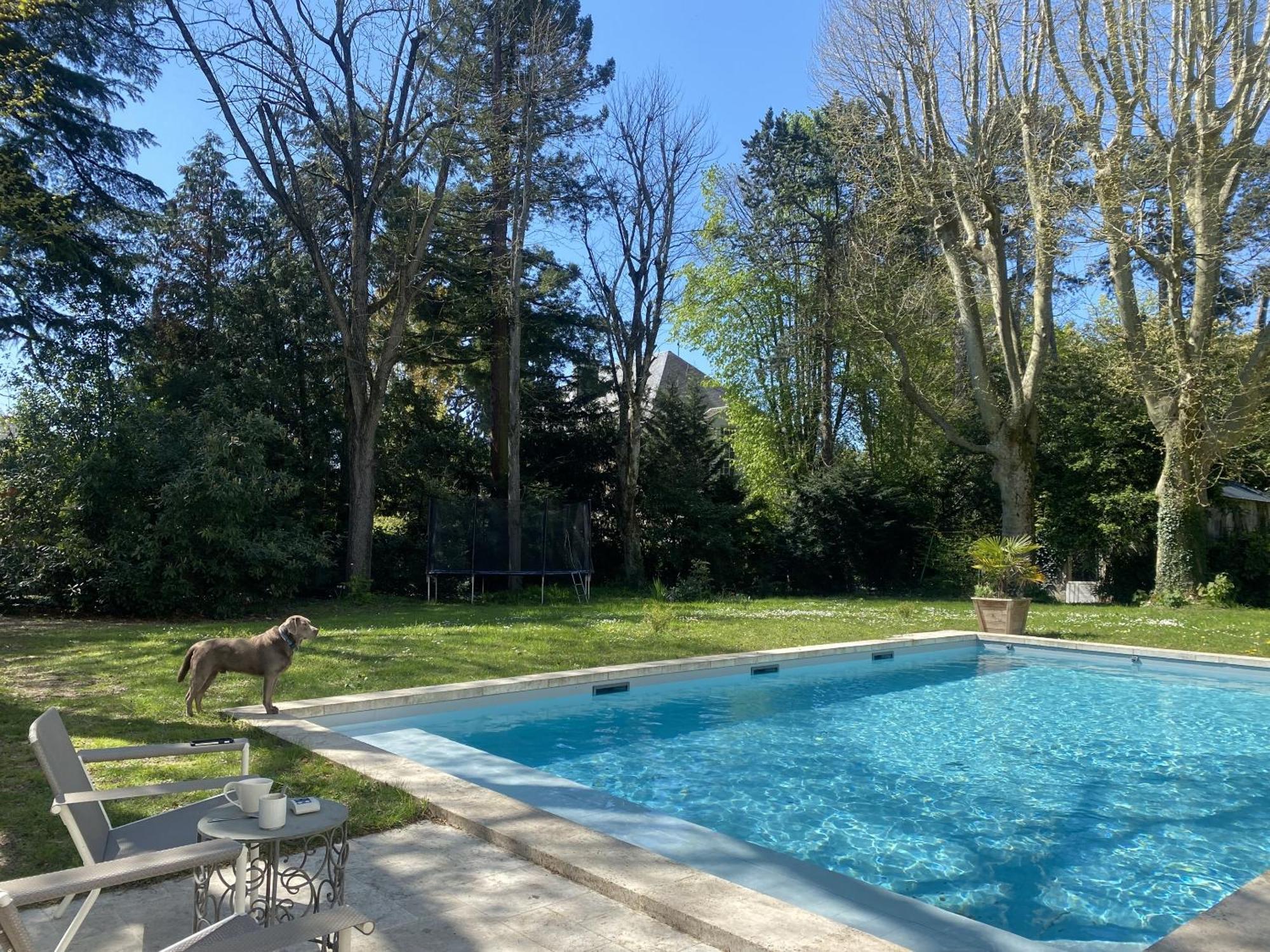 La Grande Carree Bed and Breakfast Saint-Cyr-sur-Loire Εξωτερικό φωτογραφία