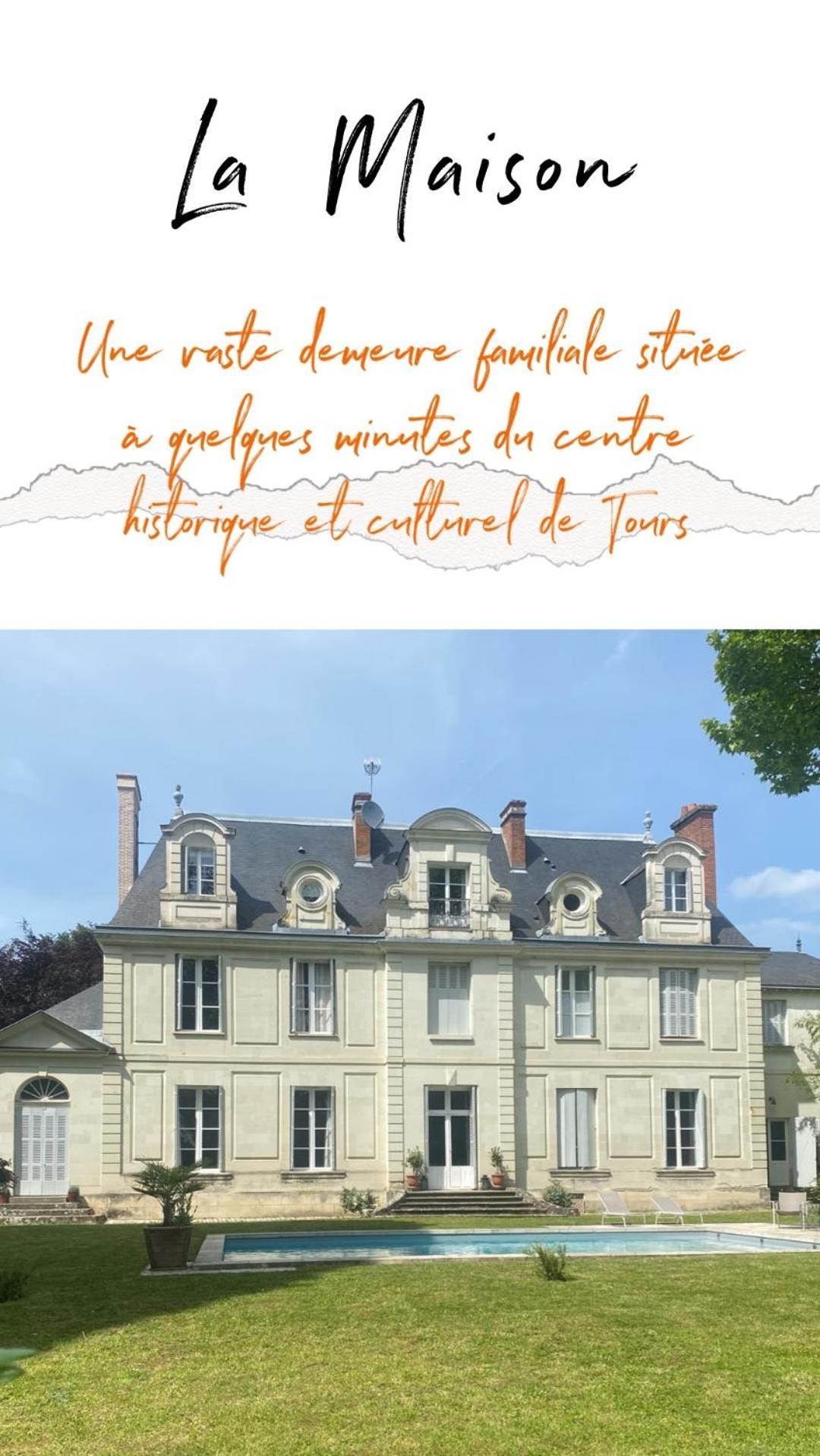 La Grande Carree Bed and Breakfast Saint-Cyr-sur-Loire Εξωτερικό φωτογραφία